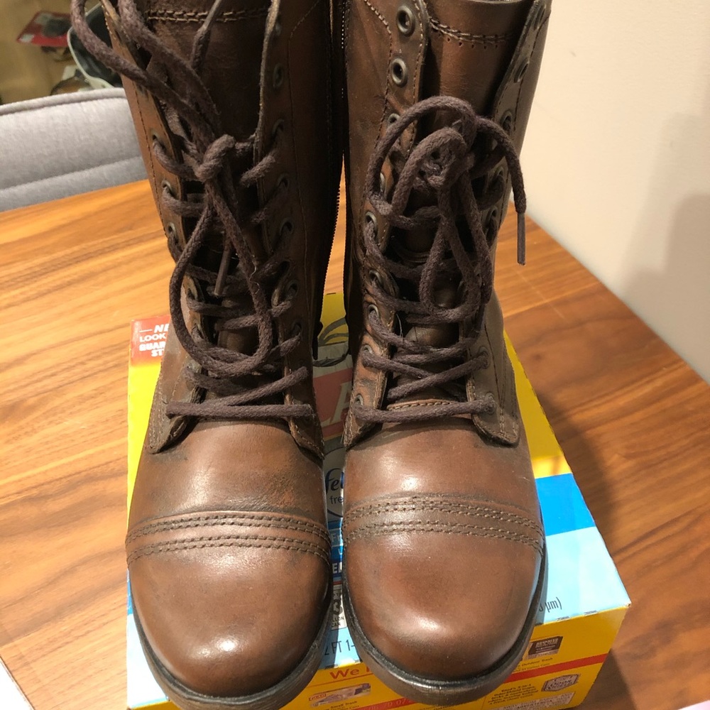 Brown Steve Madden boots